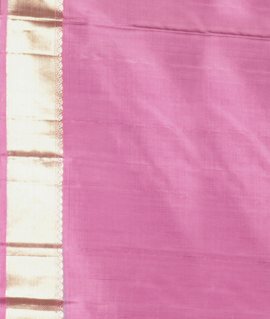 Lavender Handwoven Kanjivaram Silk Saree T1992953