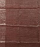 Brown Tissue Tussar Printed Saree T3717203