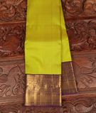Green Handwoven Kanjivaram Silk Saree T3167261