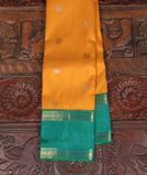 Yellow Handwoven Kanjivaram Silk Saree T3747461