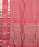 Pink Handwoven Kanjivaram Silk Saree T3605334