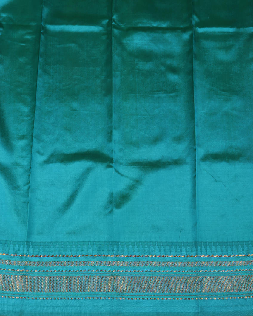 Off-White Printed Soft Silk Saree T3766933