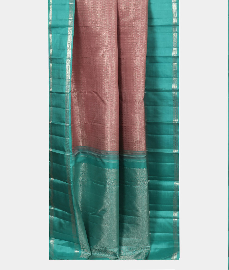 Light Lavender Handwoven Kanjivaram Silk Saree T3605662