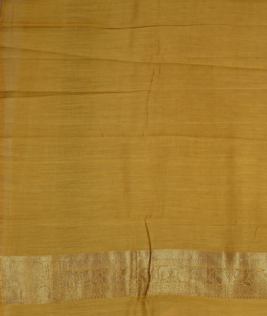 Off-White Banaras Tussar Saree T3668173