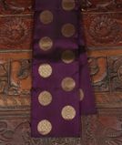Purple Handwoven Kanjivaram Silk Saree T3734201