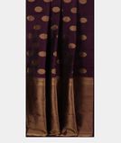 Purple Handwoven Kanjivaram Silk Saree T3734202