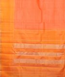 Peach Handwoven Kanjivaram Silk Saree T3674474