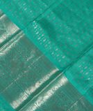 Green Handwoven Kanjivaram Silk Dupatta T3606791