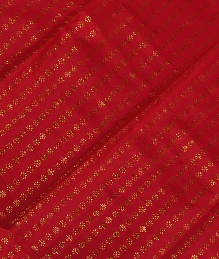 Red Handwoven Kanjivaram Silk Dupatta T370152-image