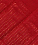 Red Handwoven Kanjivaram Silk Dupatta T3701521
