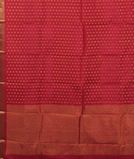Red Handwoven Kanjivaram Silk Dupatta T2862473