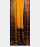 Yellow Handwoven Kanjivaram Silk Saree T3773992