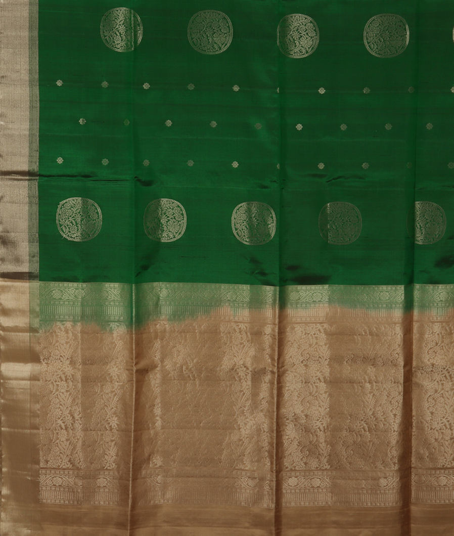 Green Soft Silk Saree T3744174