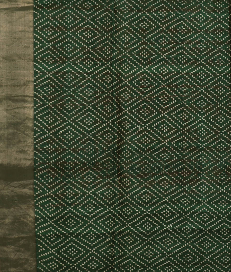 Red Printed Raw Silk Saree T3740223