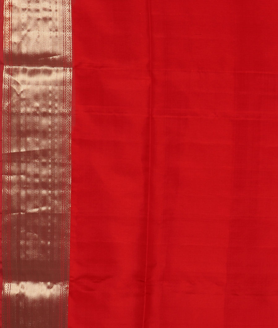 Red Soft Silk Saree T3749543