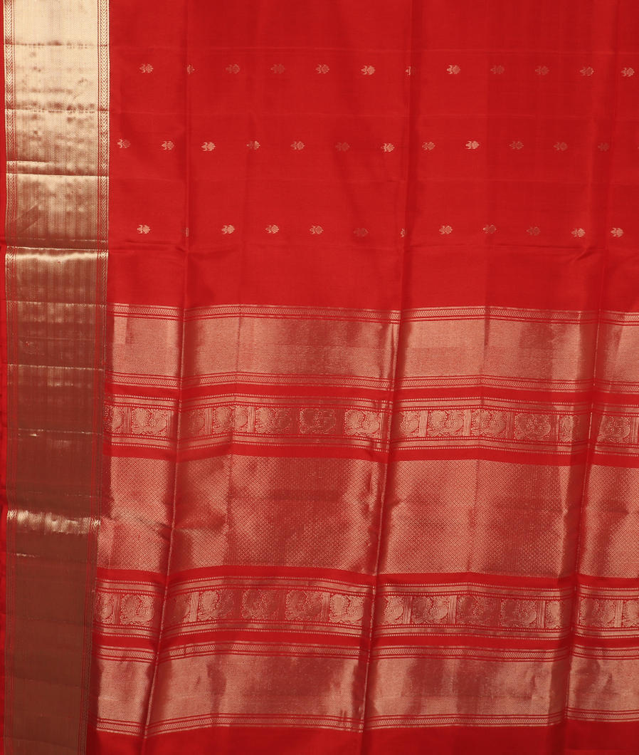 Red Soft Silk Saree T3749544