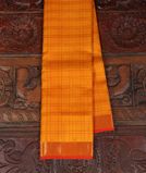 Yellow Handwoven Kanjivaram Silk Saree T3728951