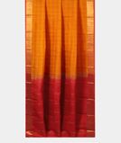 Yellow Handwoven Kanjivaram Silk Saree T3728952