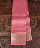 Pink Handwoven Kanjivaram Silk Saree T3733461