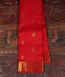 Red Handwoven Kanjivaram Silk Saree T3751491