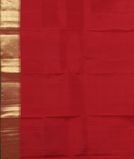 Red Handwoven Kanjivaram Silk Saree T3702403