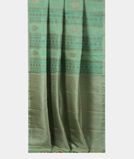 Green Handwoven Kanjivaram Silk Saree T3674142