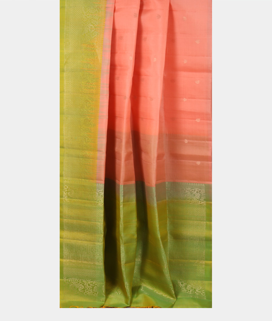 Peach Soft Silk Saree T3744802