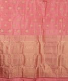 Pink Handwoven Kanjivaram Silk Saree T3734974
