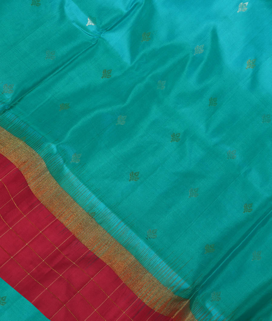 Blue Soft Silk Saree T273939-image