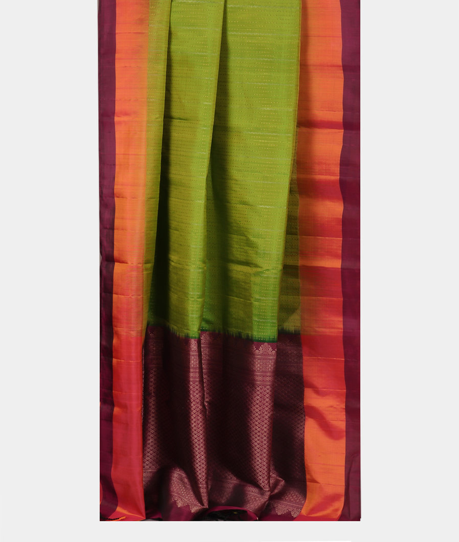 Green Soft Silk Saree&nbsp;T3733122