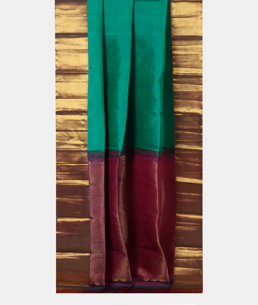 Green Soft Silk Saree T3760732