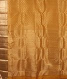 Yellow Handwoven Kanjivaram Silk Saree T3733404