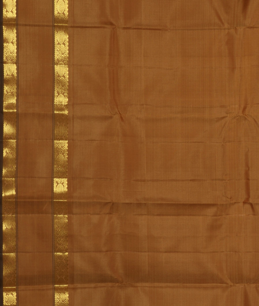 Cream Handwoven Kanjivaram Silk Saree T3748483