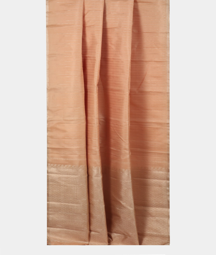 Cream Handwoven Kanjivaram Silk Saree T3748852