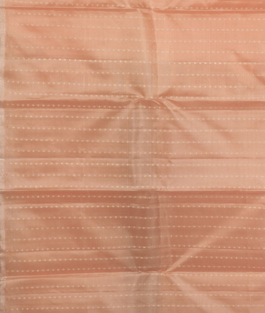 Cream Handwoven Kanjivaram Silk Saree T3748853