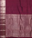 Purple Handwoven Kanjivaram Silk Saree T3740934