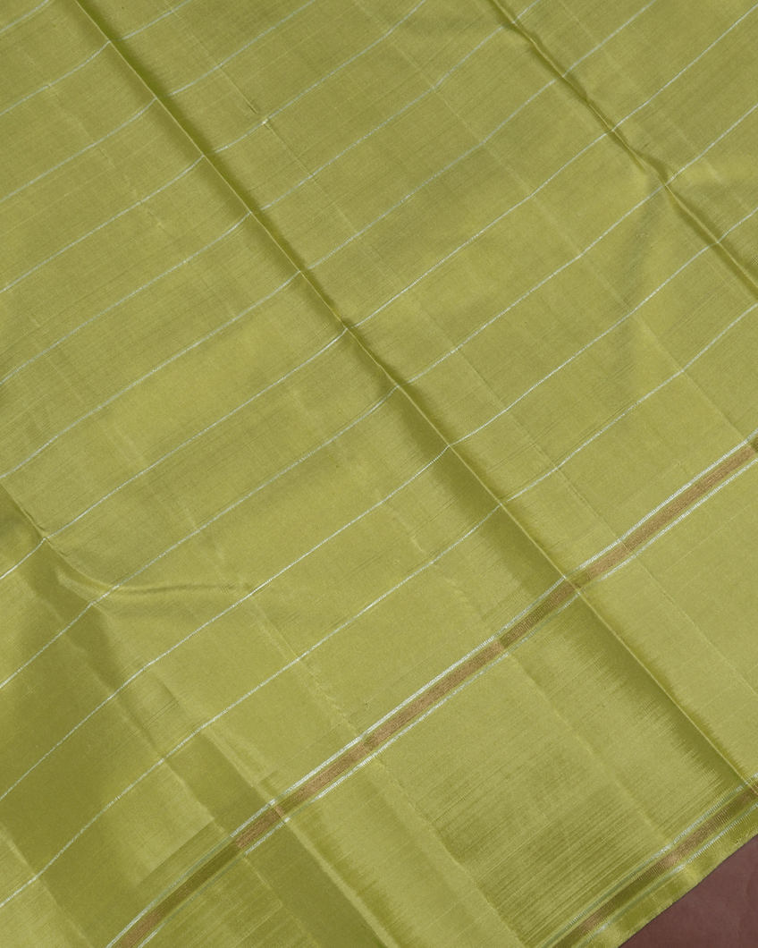 Blue Handwoven Kanjivaram Silk Saree T3170273