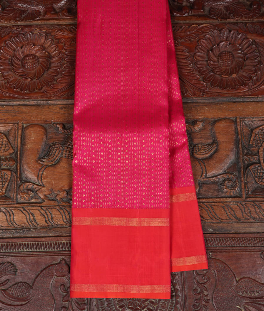 Pink Handwoven Kanjivaram Silk Saree T360384-image