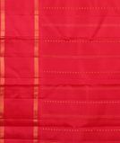 Orange Handwoven Kanjivaram Silk Saree T3603823