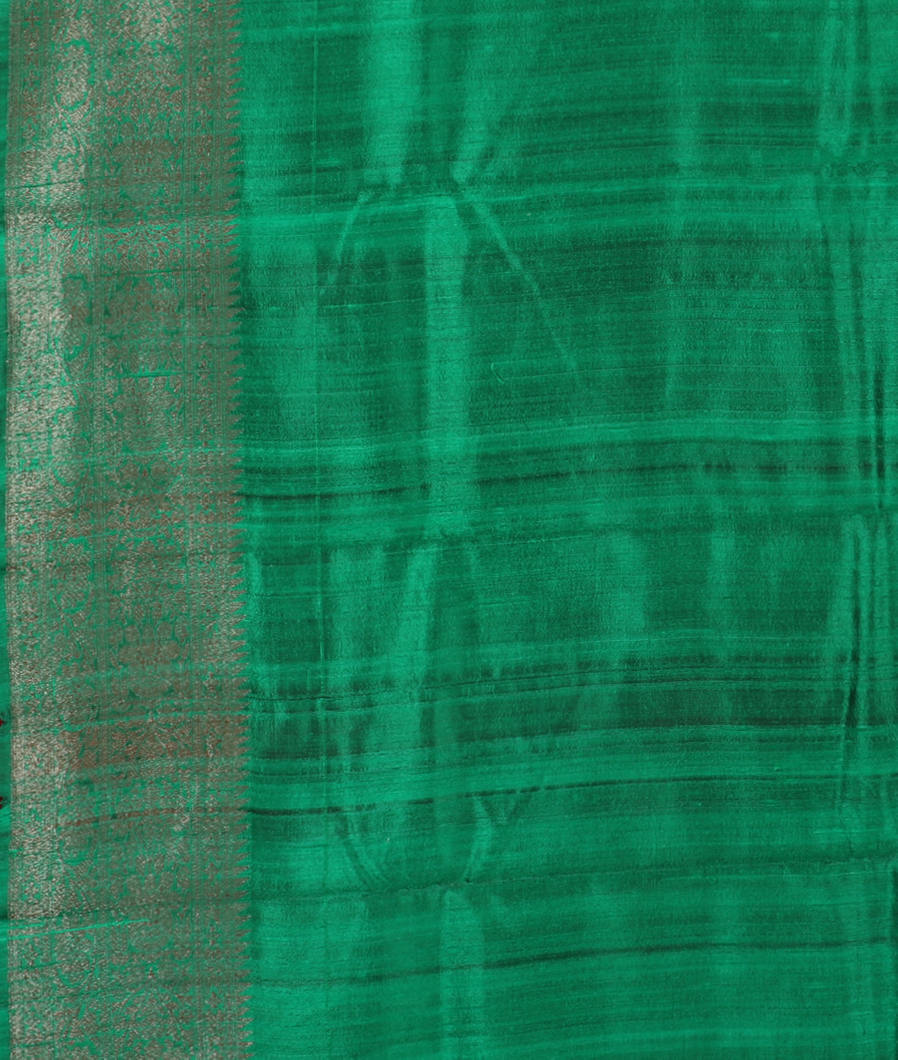 Red Banaras Tussar Saree T3807293