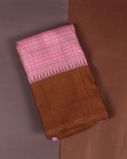 Lavender Pink Handwoven Kanjivaram Silk Saree T3695831