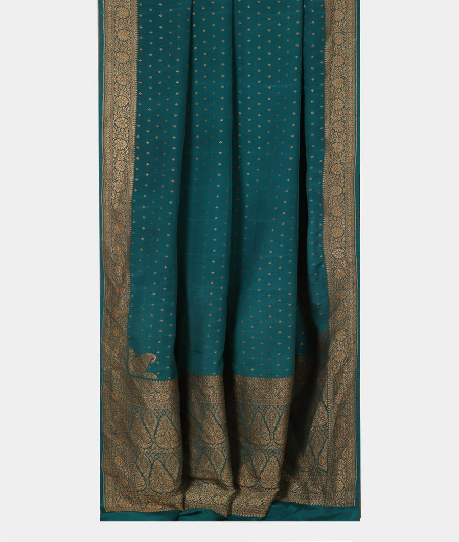 Blue Mysore Silk Saree T3548312