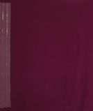 Purple Crepe Silk Embroidery Saree T3600863