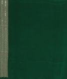 Green Crepe Silk Embroidery Saree T3600893