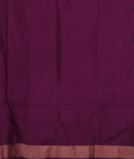 Purple Banaras Silk Saree T3784493