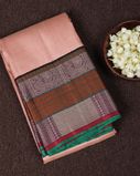 Pink Handwoven Kanjivaram Silk Saree T3633071
