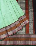 Green Handwoven Kanjivaram Silk Saree T3704724