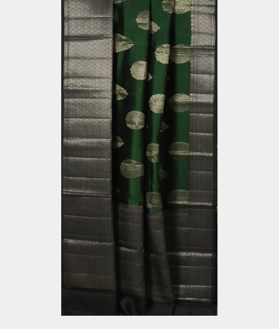 Green Chaniya Silk Saree T3704022