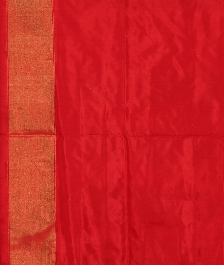 Blue Ikat Silk Saree T3593623