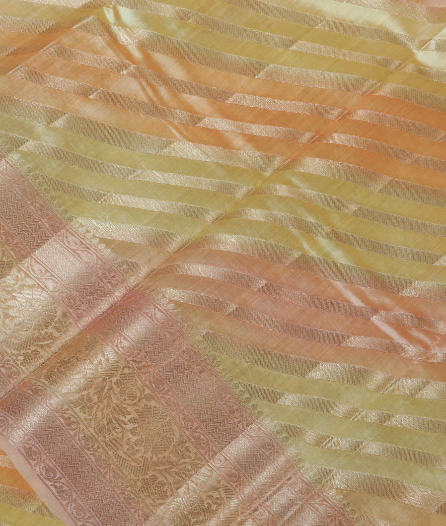 Multicolour Chaniya Silk Saree T353877-image